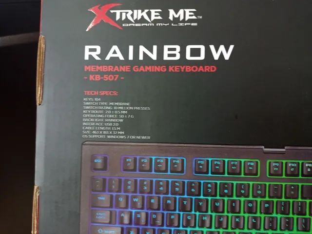 Teclado gamer de led com fio  - Foto 3