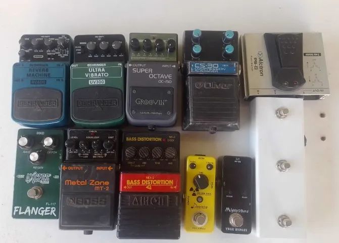 Pedais diversos (leia o anuncio)