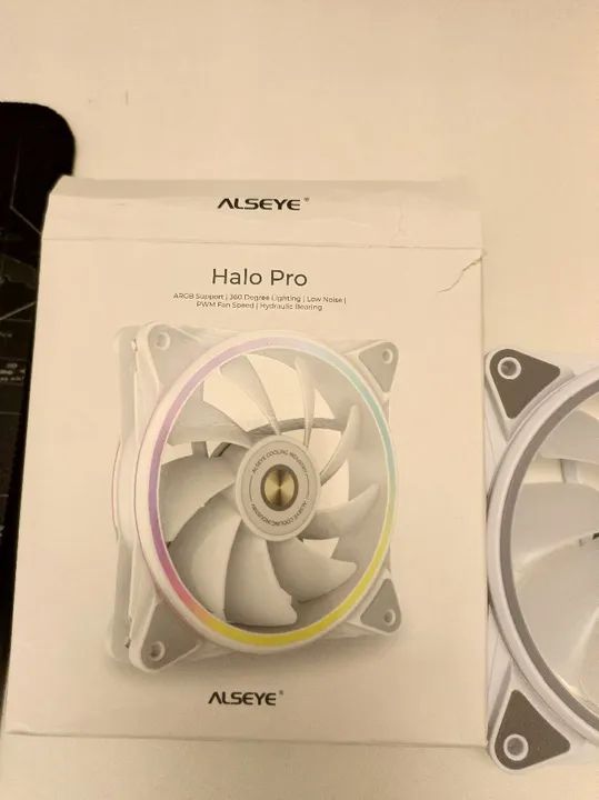Fan Ventoinha 120mm Halo Pro Alseye Nova (BARATO) - Foto 3