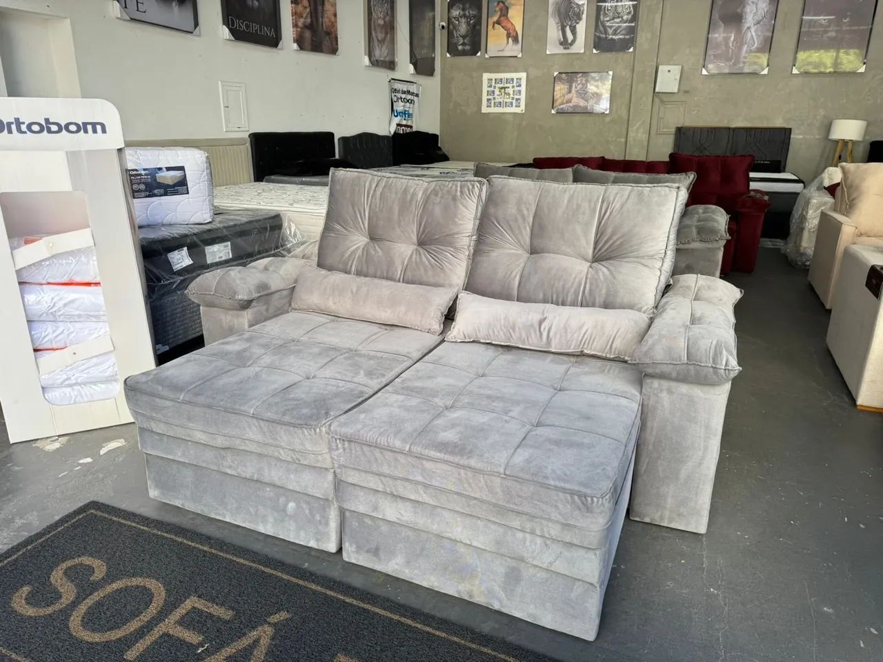 Sofa Retratil Reclinável Tokio alto padrão - Foto 3