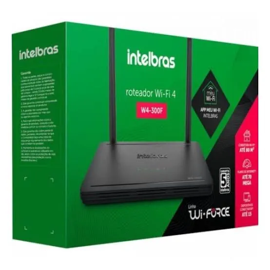 Roteador Intelbras W4-300F