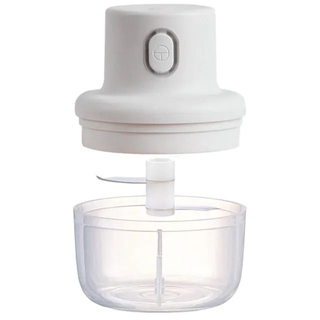 Mini Processador Alimentos Recarregável Usb 250ml Triturador - Foto 3