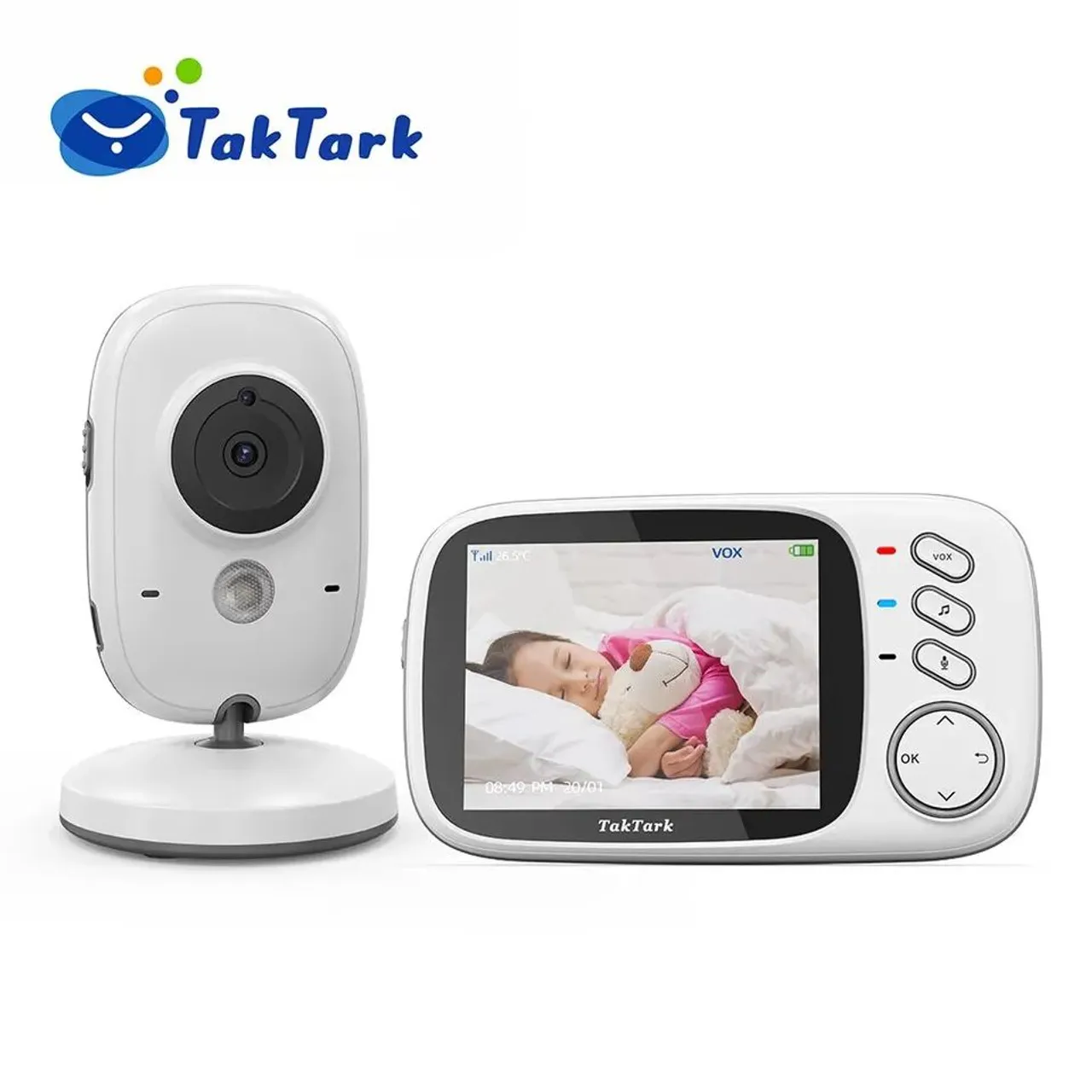 Babá eletrônica Tak tark Câmera e monitor BM603