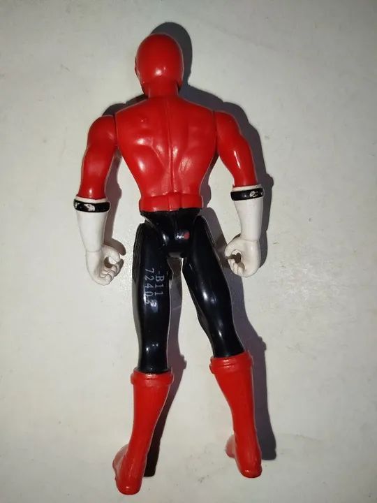 Boneco Power Rangers Samurai vermelho Hasbro original  - Foto 2