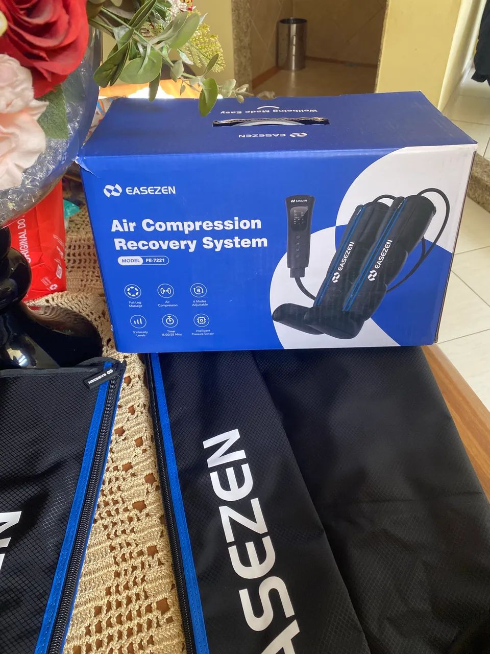 Bota de compressão, pneumática 