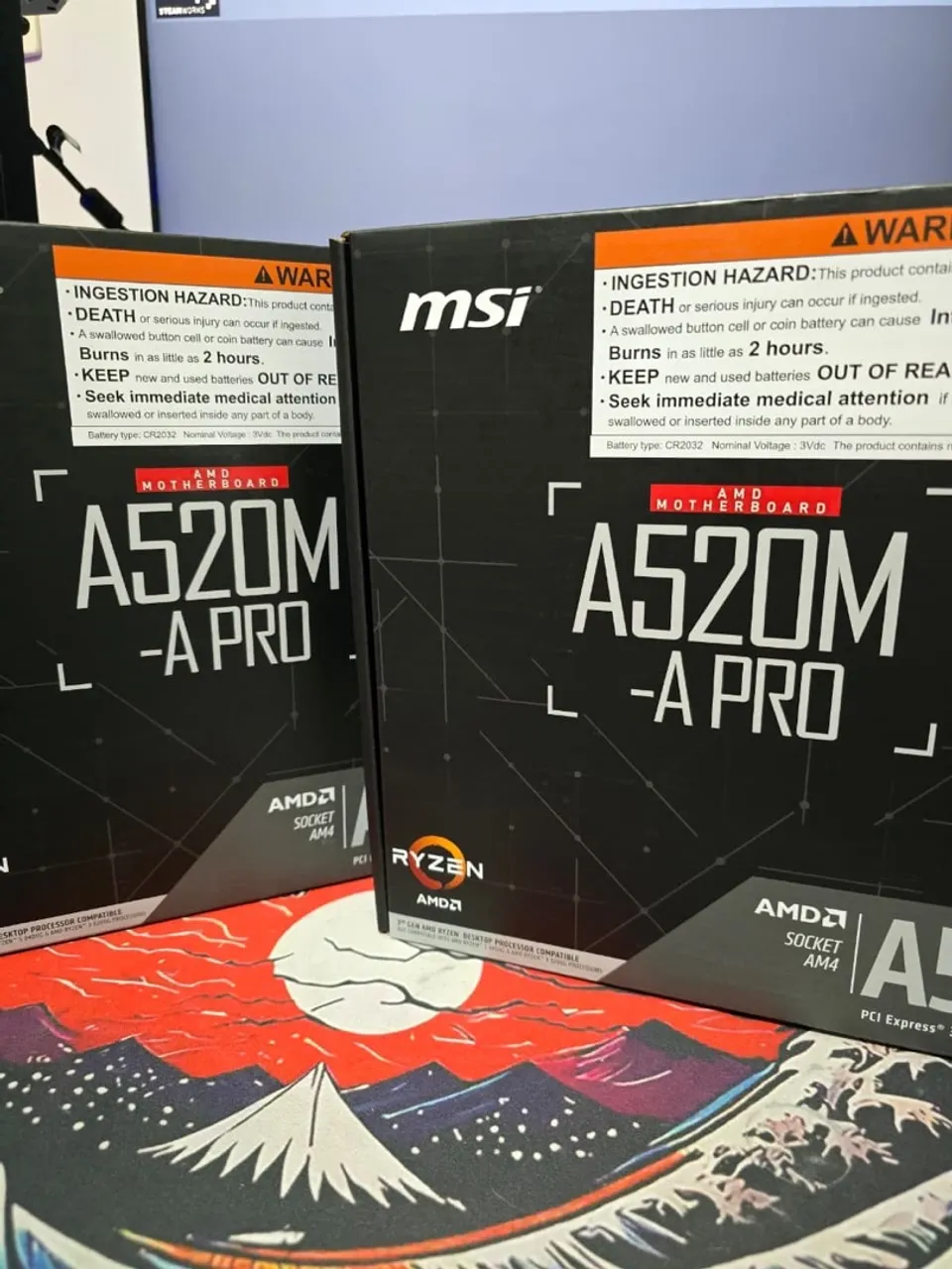 Placa Mãe MSI A520M-A PRO Chipset A520, AMD AM4, mATX, DDR4 12 meses de Garantia
