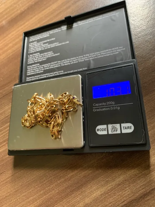 Corrente de Ouro 18k - 10g 535 na grama