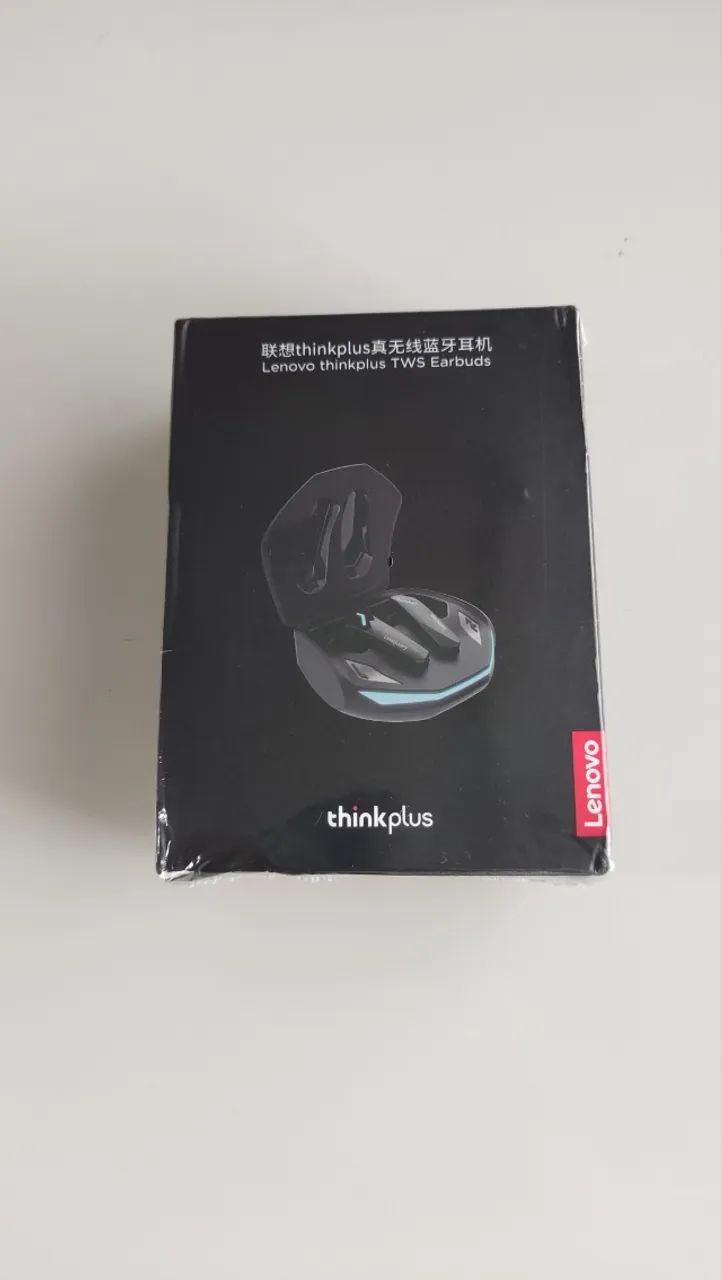 Fone de Ouvido Bluetooth Lenovo GM2 Pro Preto - Novo e Lacrado