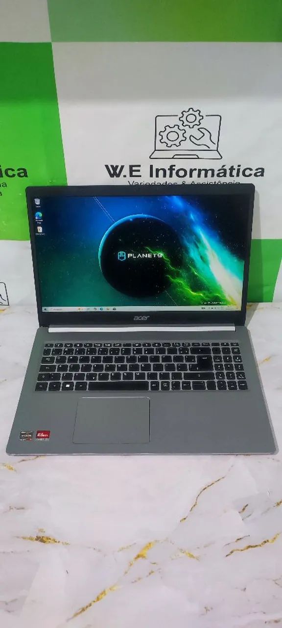 Notebook Acer Ryzen 7 8gb 256gb 2gb de placa de vídeo com garantia e entrega 