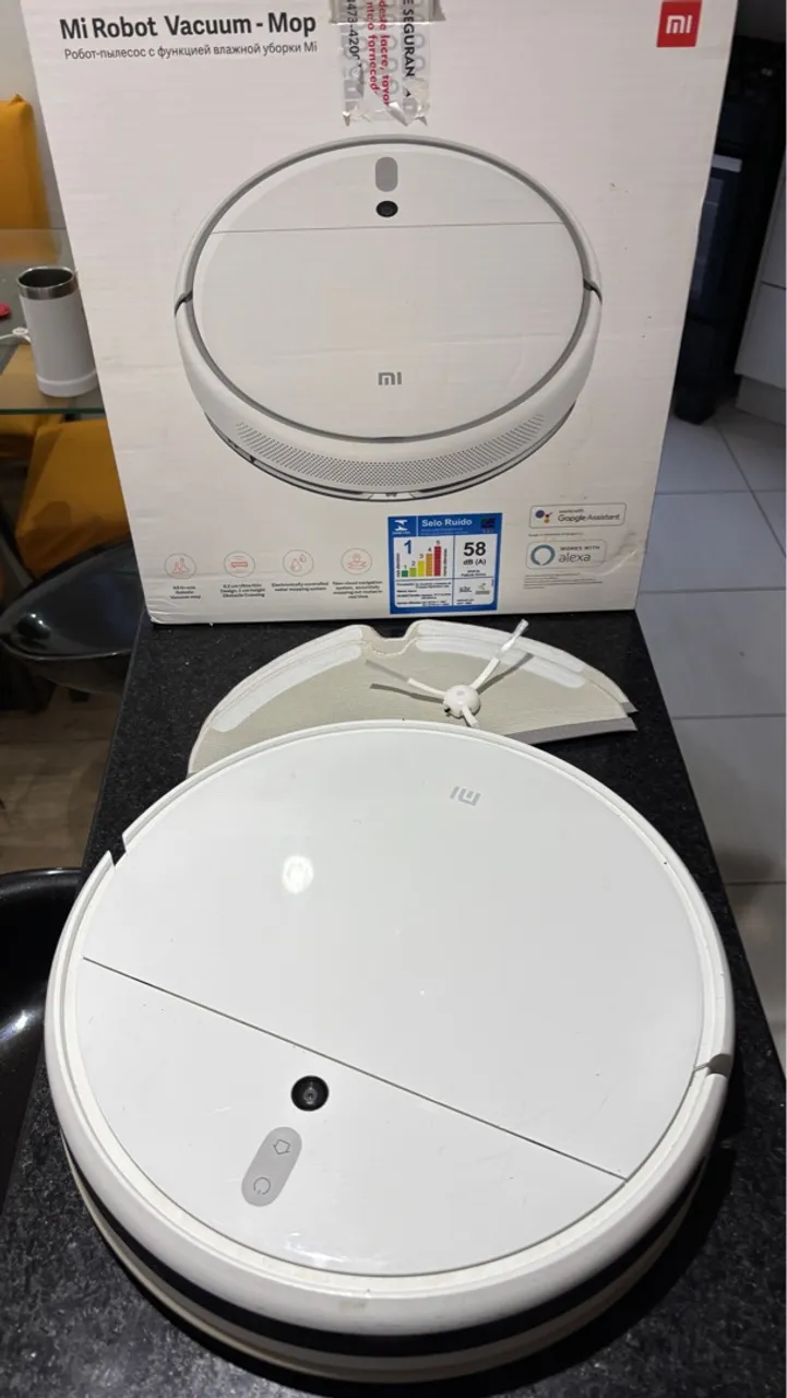 Robô Aspirador Xiaomi Mi Robot Vacuum-Mop