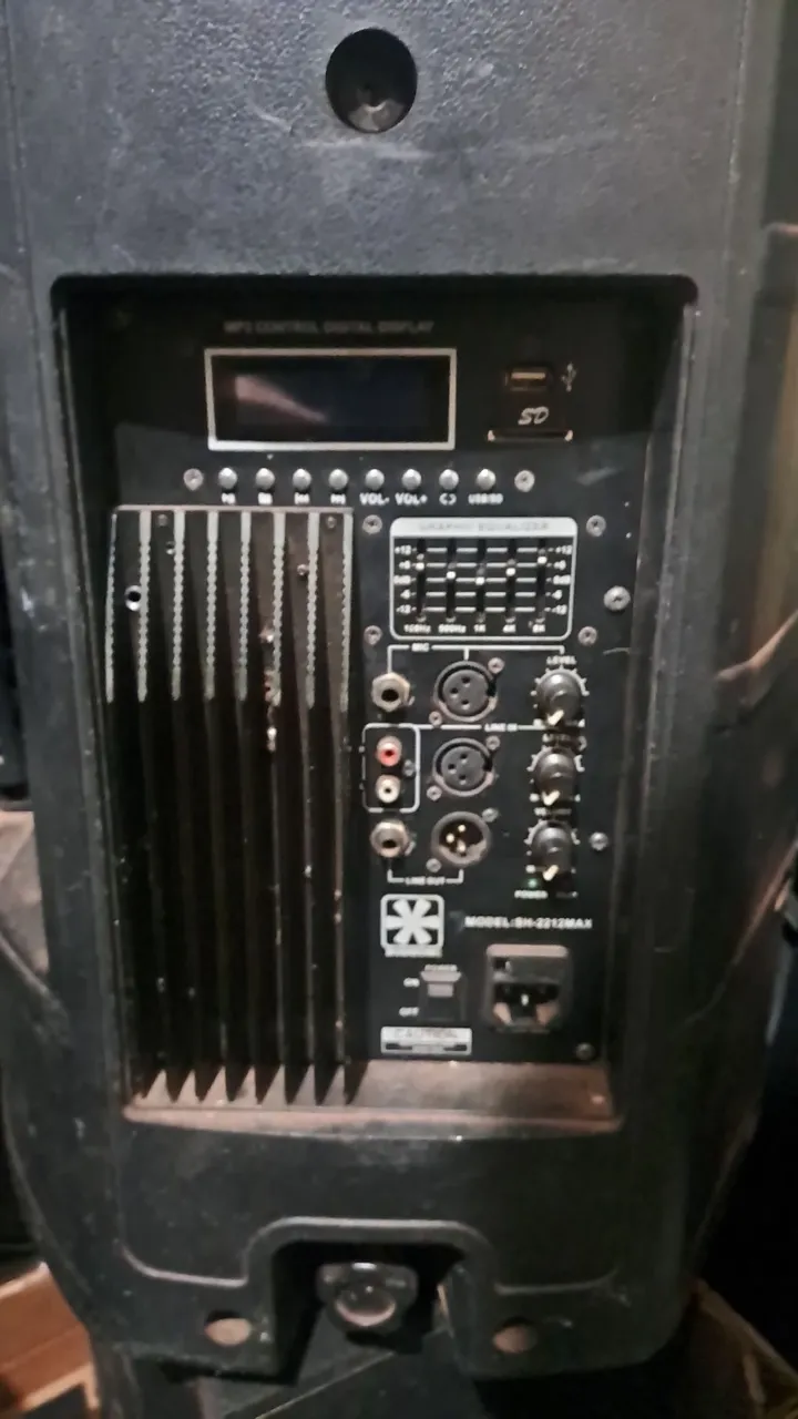Caixa de Som SH-2212MAX