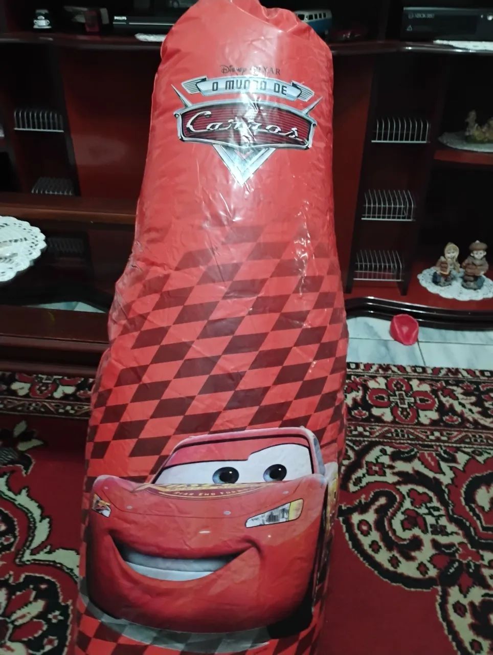 Brinquedo inflavel do Relâmpago McQueen - Foto 4