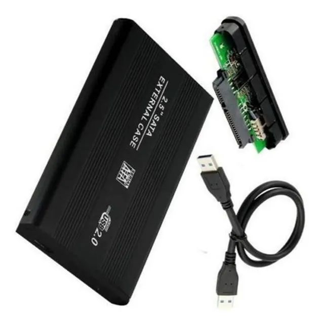 Case gaveta USB 2.0 Leitor para HD 2.5 Polegadas HDD Sata  - Foto 4