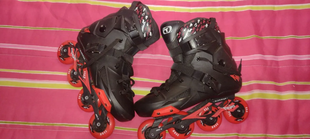 Kit patins e proteção