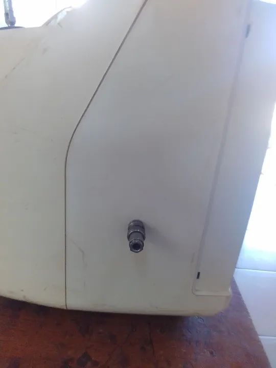 TV Philips antiga TX preto e branco  - Foto 5