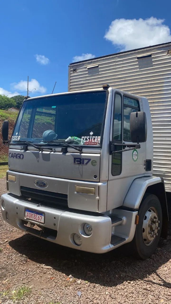 CAMINHÃO FORD CARGO 1317 E ANO 2009 - BAU - Foto 13