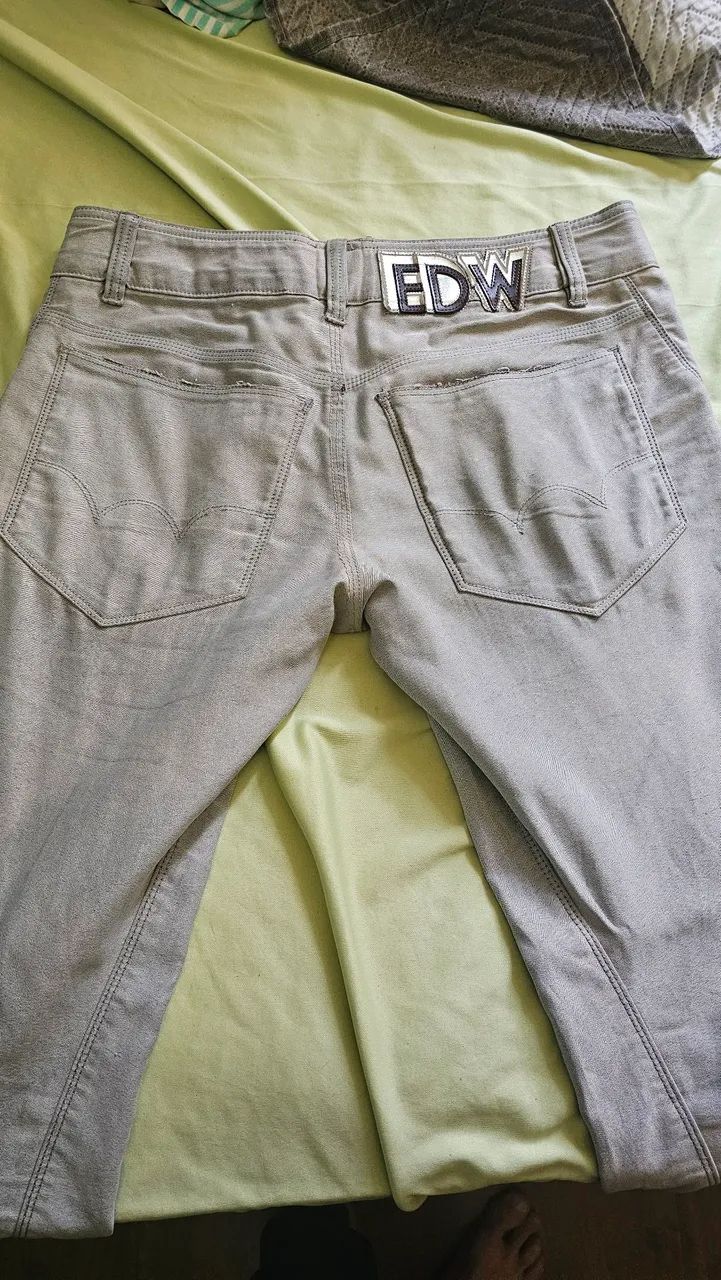 Calça jeans cinza  - Foto 2