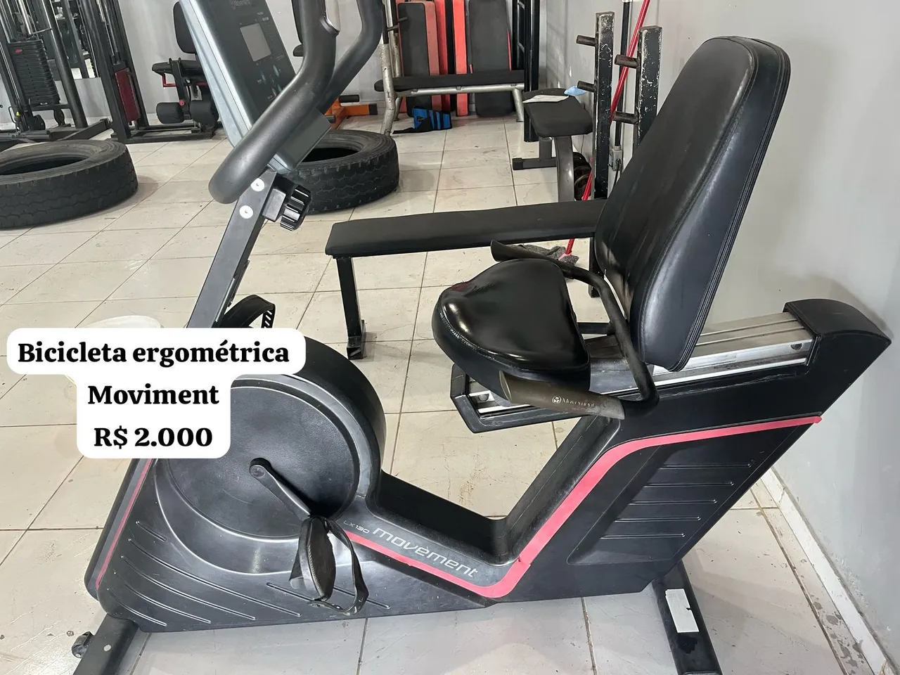 Bicicleta ergométrica Movement LX120