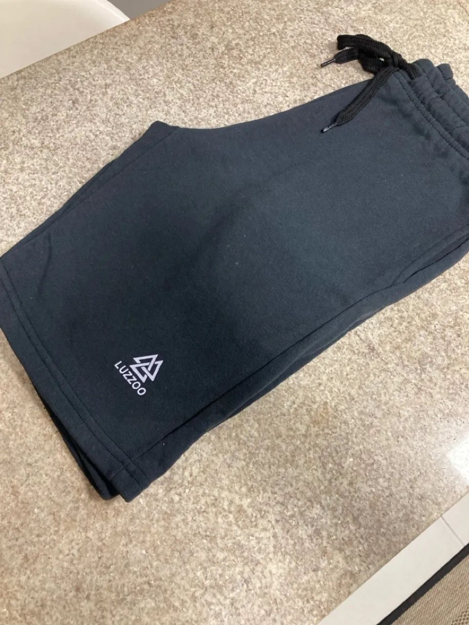 Bermuda de Moletom Masculina Cinza Chumbo - Foto 3