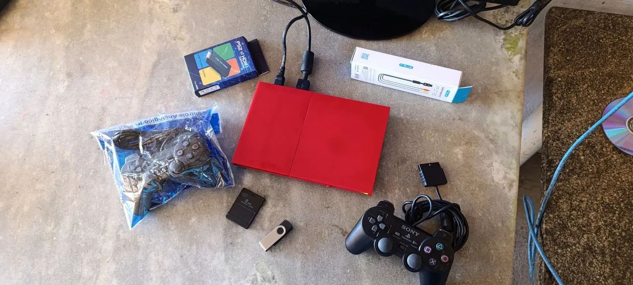 Ps2 customiszado Red completo  - Foto 2