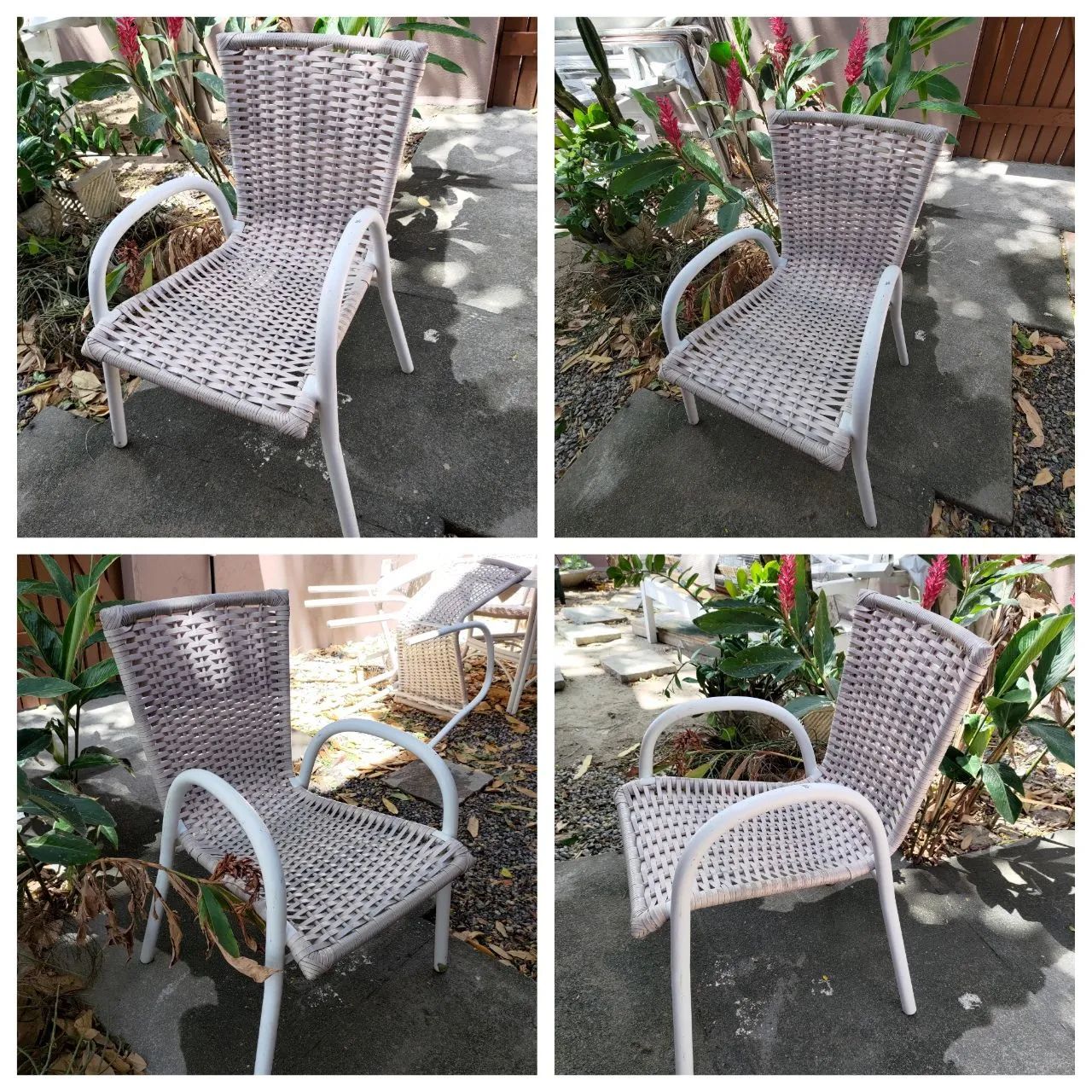 Conjunto de mesa e cadeiras de jardim 1,50m de diâmetro - Foto 3