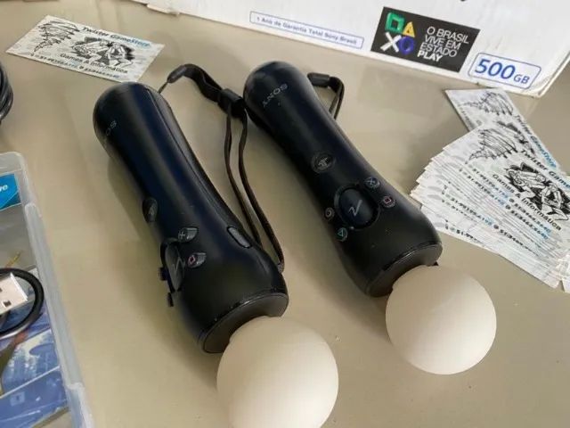 Controle PS move/ câmera /base carga para Ps Move Motion - Playstation 3 \ PS4 -semi novo! - Foto 2