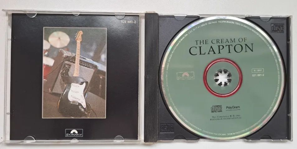 Cd Eric Clapton The Cream Of Clapton original  - Foto 4