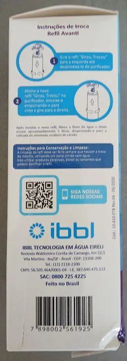 Refil Original IBBL Avanti para Purificadores Pequenos - Foto 2