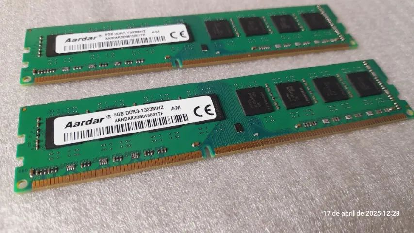 Aardar RAM Memory 2x8GB DDR3 1333MHz - 16GB Total64317904222595120