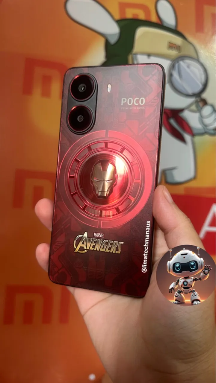 Poco X7 Pro 5G Iron Man 512GB / 12GB DE RAM ENTREGA GRÁTIS - Loja Lima Tech Manaus