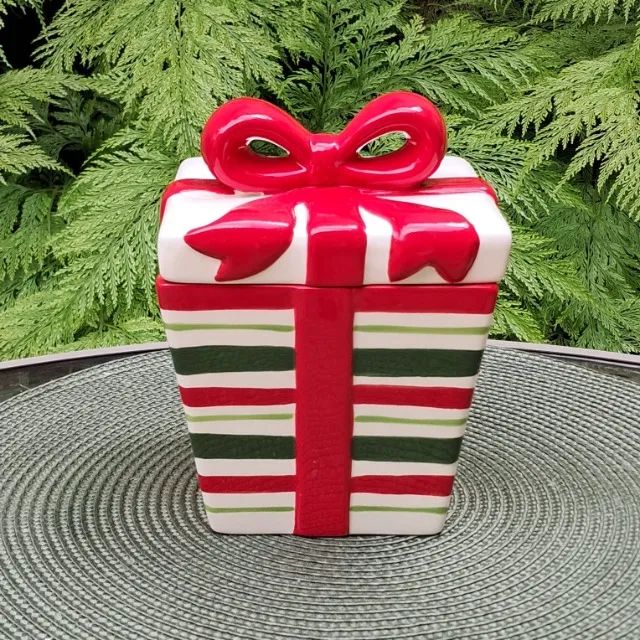 Pote de Cerâmica Esmaltada - Presente de Natal - Novo