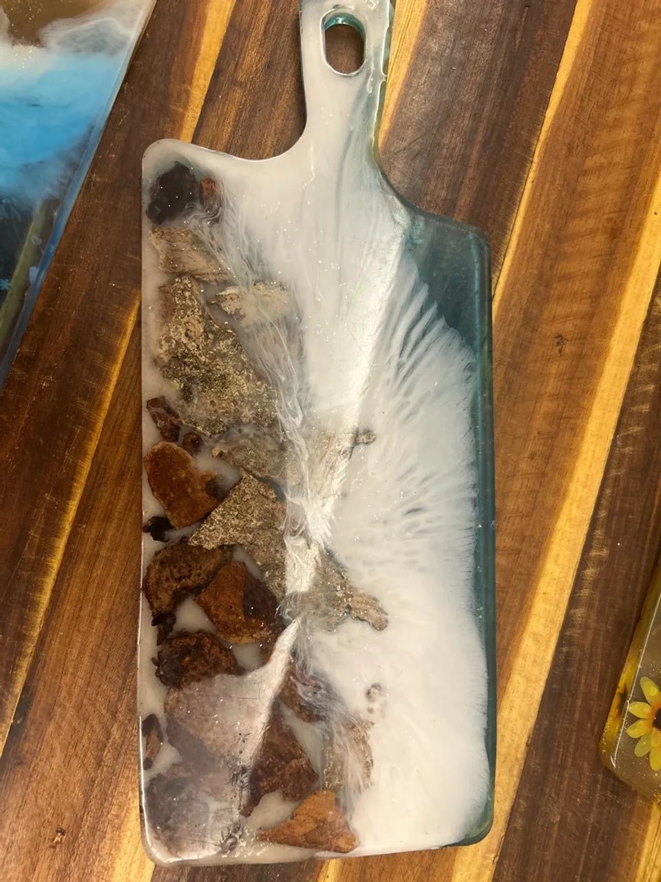 Tábua de Carne Personalizada em Porcelanato Liquido - Foto 2