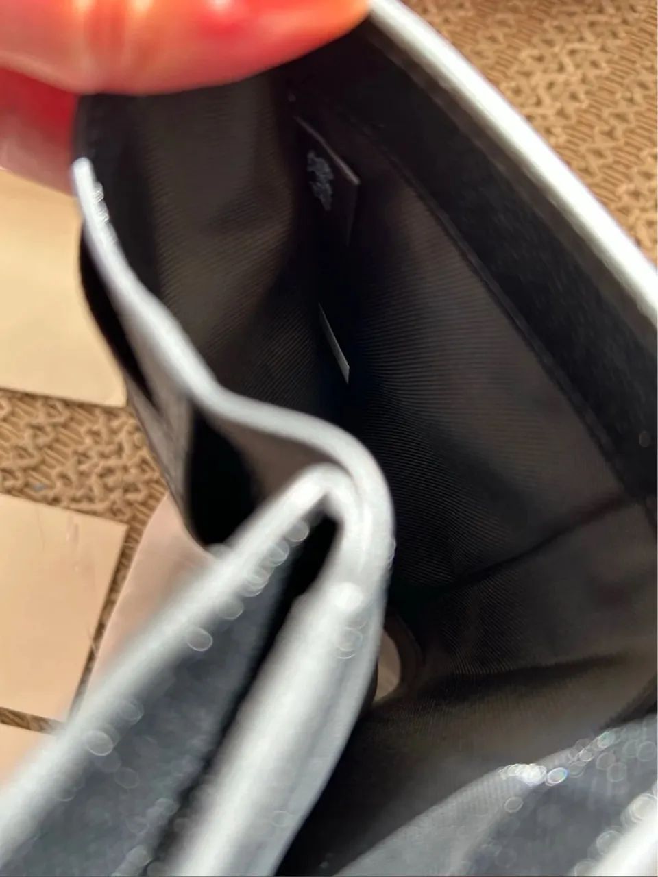 carteira coach corner zip preto coach - Foto 4