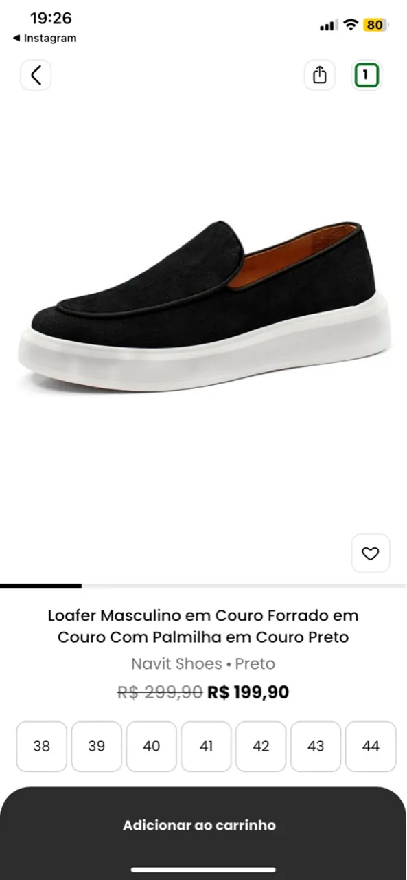 Slip on super confortável