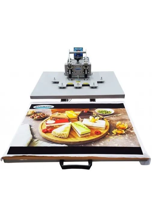  Prensa Térmica Profissional 85x65 de Gaveta - Bandeja Deslizante ? Prensa Térmica Profis