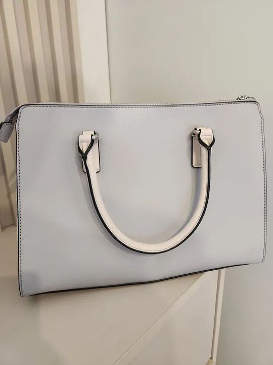 Bolsa Guess Original - Bege e Cinza - Foto 3