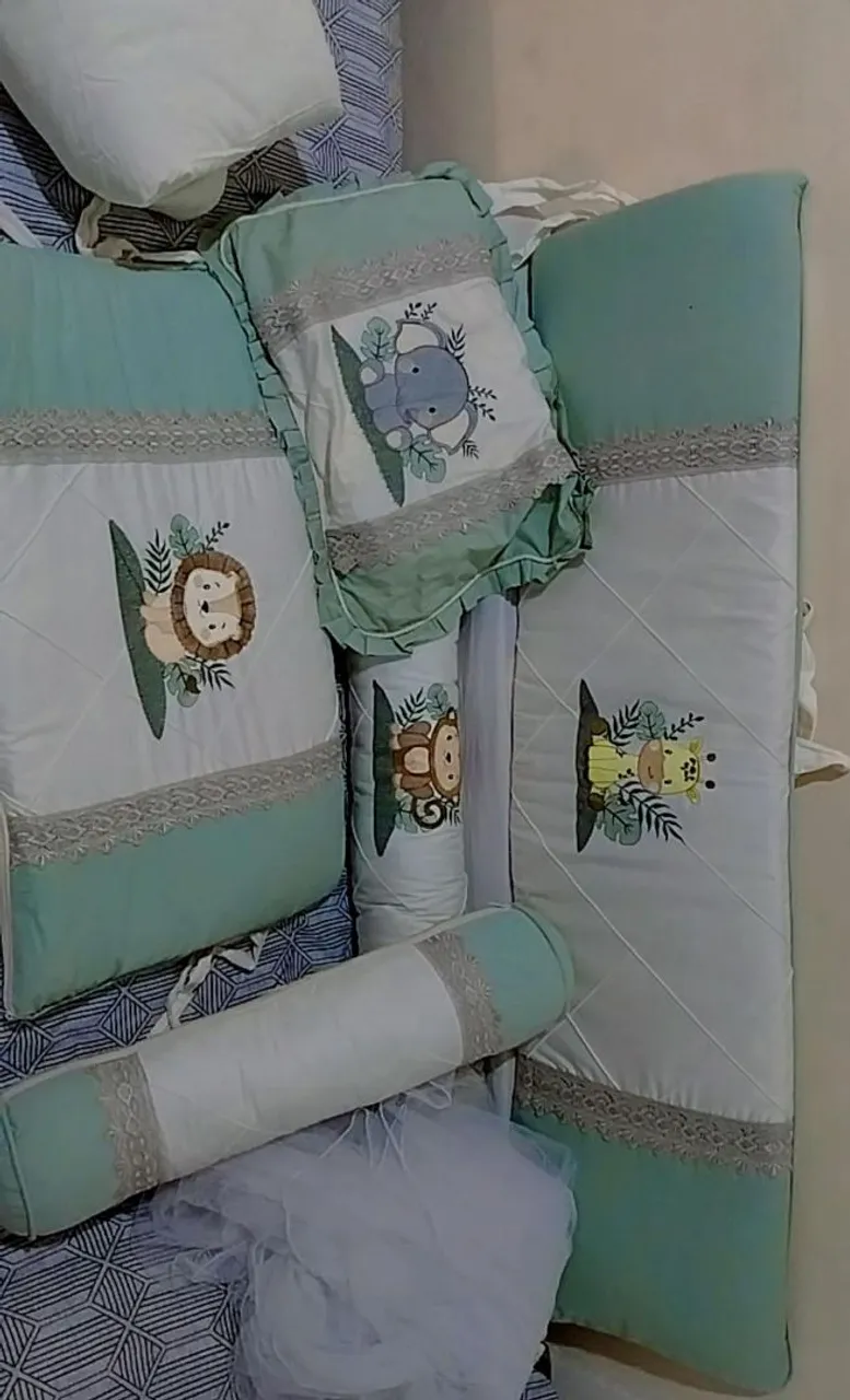 Enxoval de Berço Safari - Conforto e Encanto para o Bebê