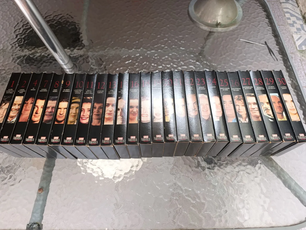 Fitas VHS Coleção Caras Videoteca - 25 Volumes