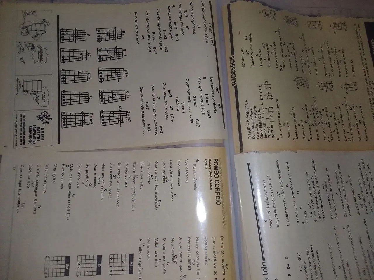 Cifras musicais internacionais e nacionais  - Foto 2