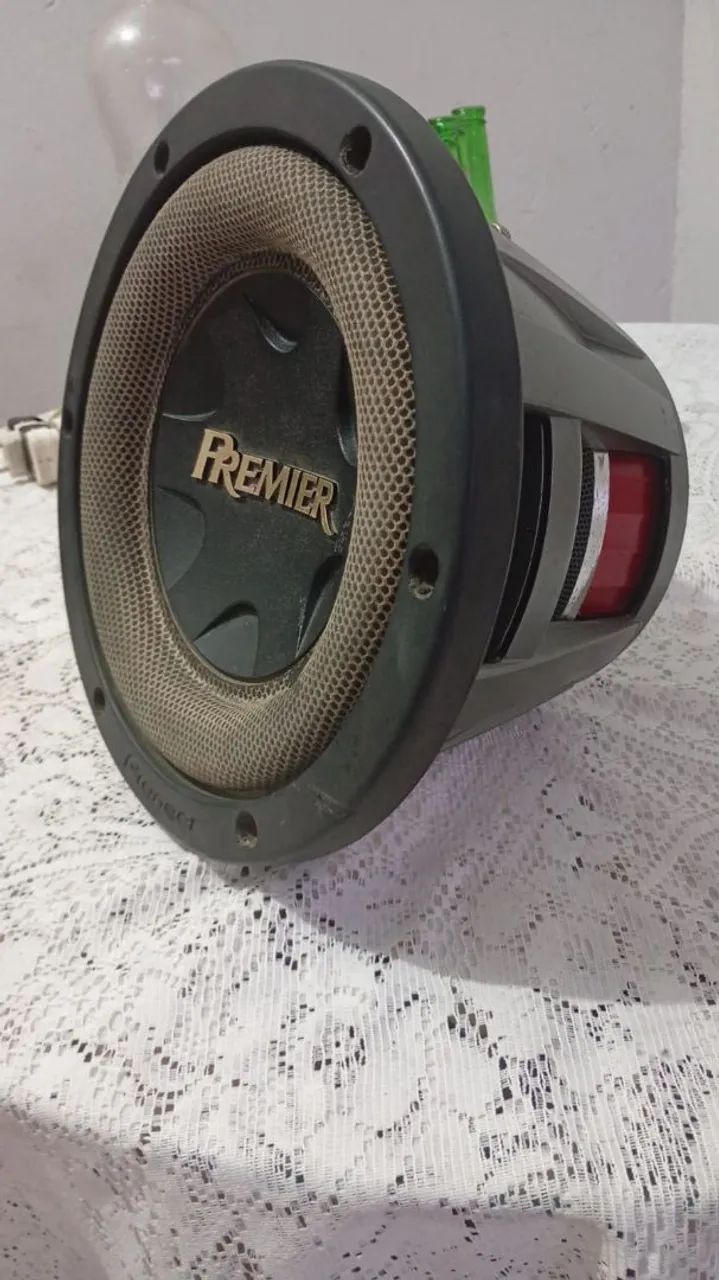 Alto falante Pioneer Premium 2500 W, 12 polegadas, muito potente 
