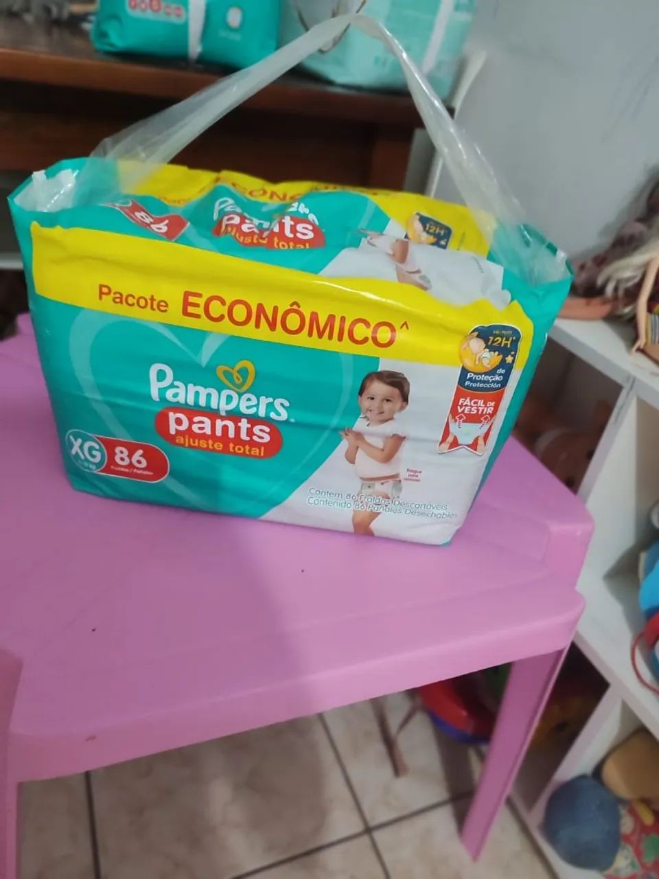 Fralda Pampers Pants Xg 86 Und 