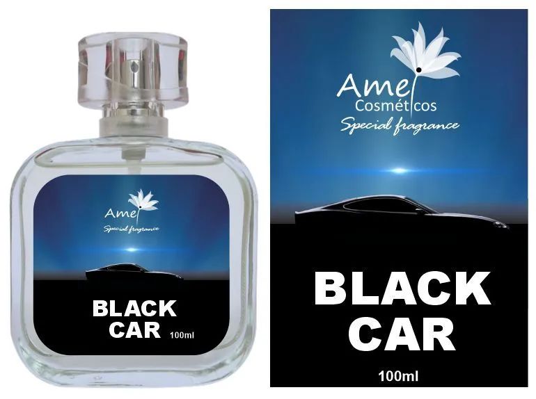 Perfume Black Car Ame Cosmeticos 100ml