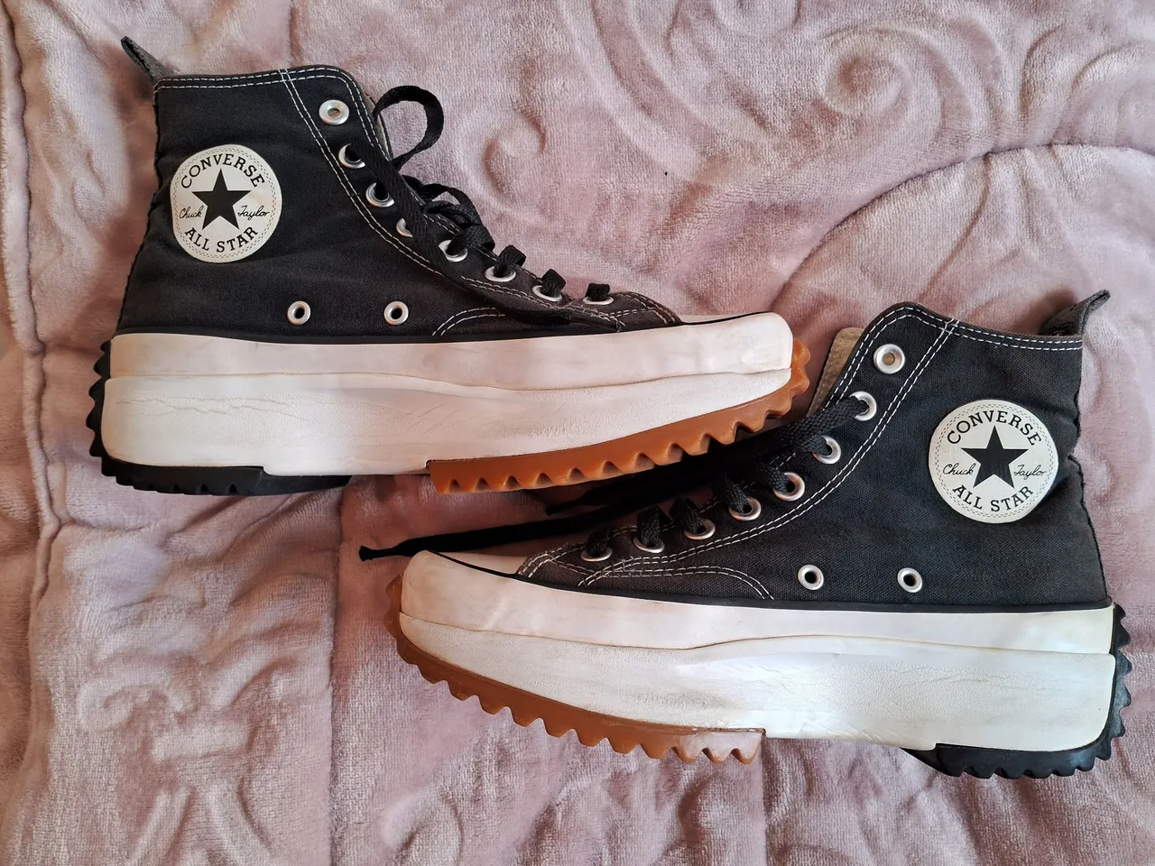 Tênis Converse All Star plataforma run star hike Preto
