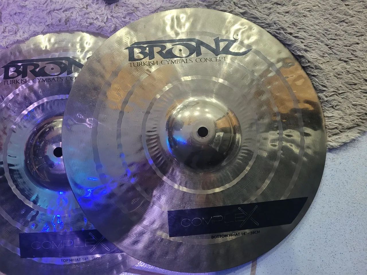 hi hat (Chimbal) - 14 polegadas - Foto 2