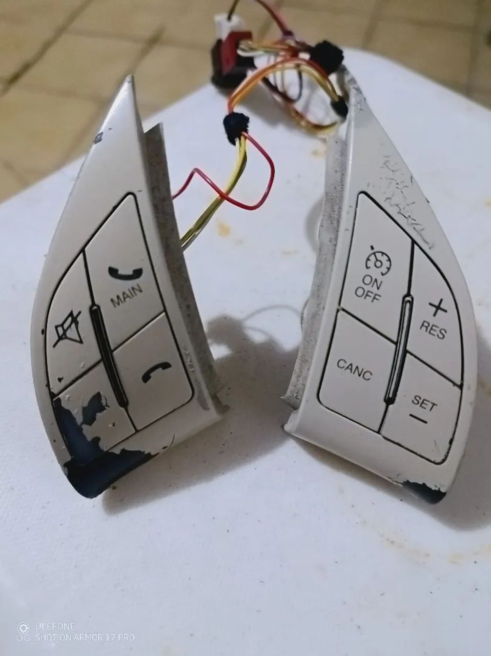 Comandos de volante para Fiat 500