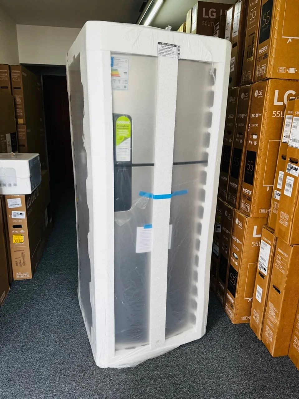 Geladeira Consul Frost Free CRM50LK Duplex Inox com Funcao Turbo, 410 litros - 110V - Foto 4