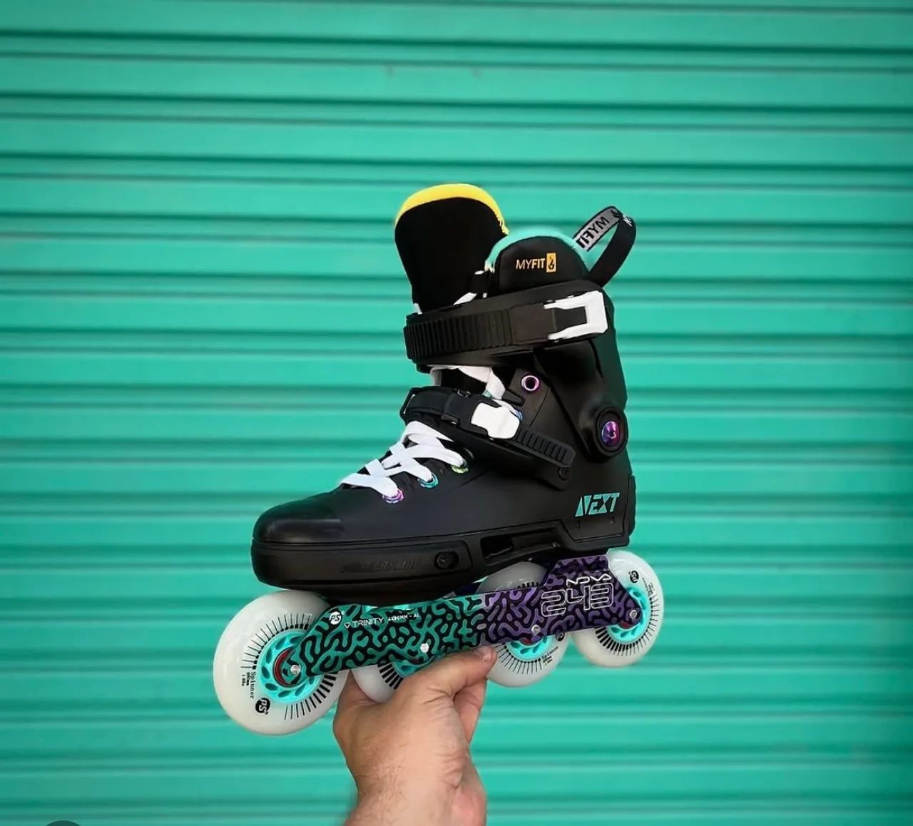 Patins Powerslide multicolor 80 