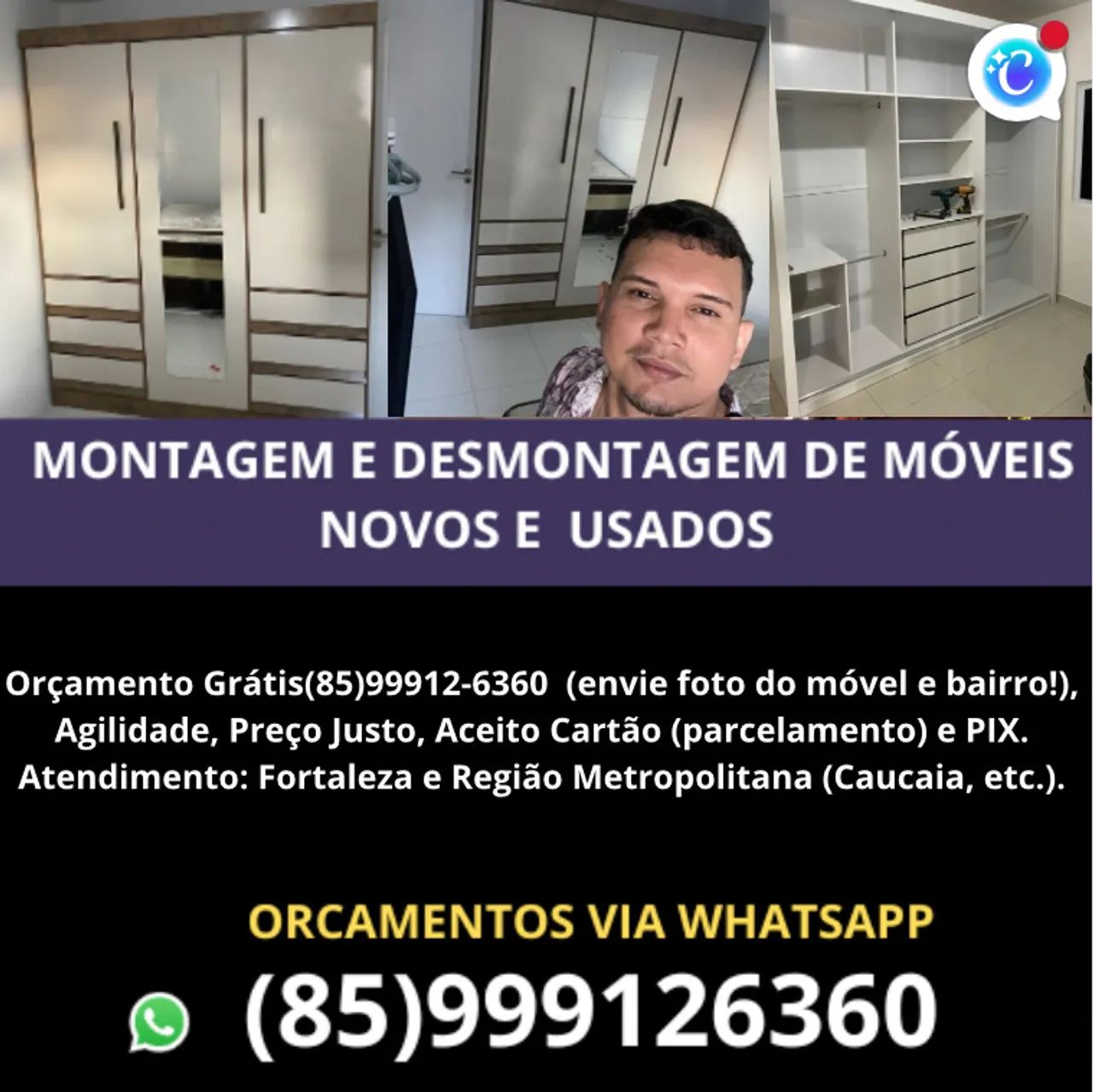 Montador de móveis em Fortaleza 