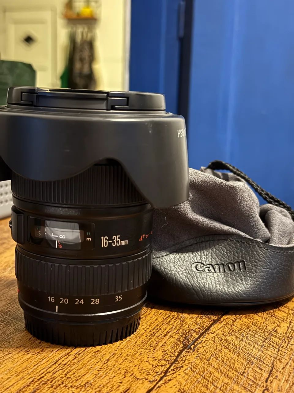 Lente 16-35mm cânon 2.8 EF