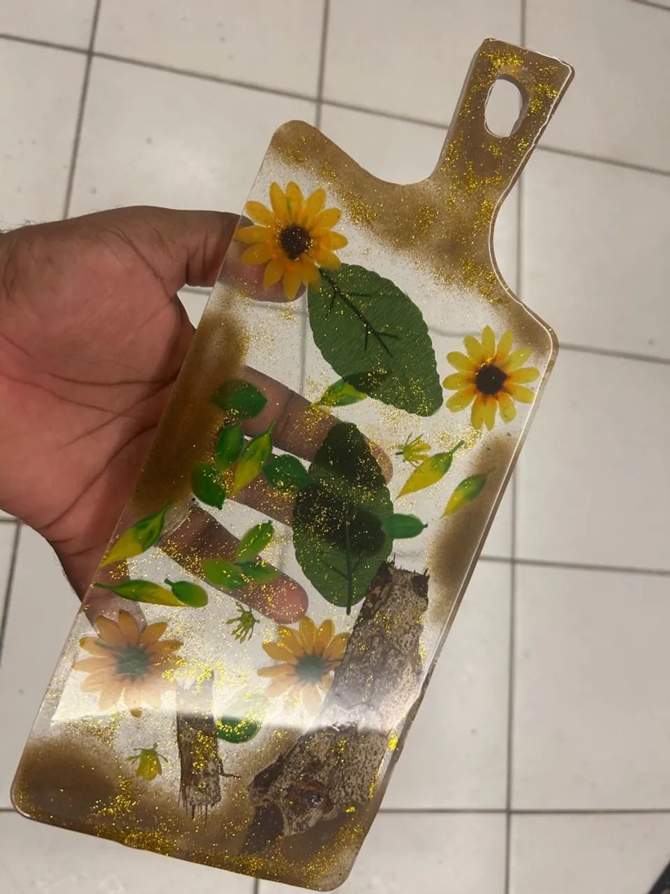 Tábua de Carne Personalizada em Porcelanato Liquido - Foto 3